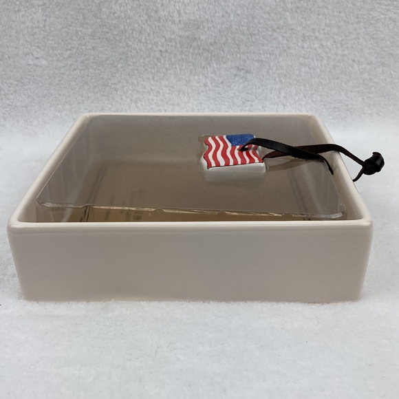 Rae Dunn Artisan Collection Americana Napkin Holder with Weight - Picture 4 of 11